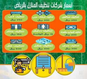 اسعار شركات تنظيف المنازل بالرياض